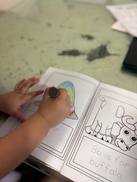 Animal Alphabet Colouring Book – Digital Download