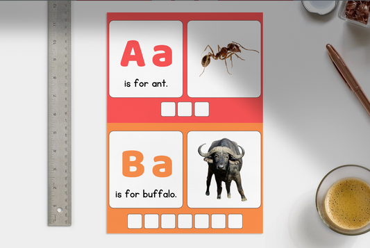 Alphabet Animal Cards – Digital Download